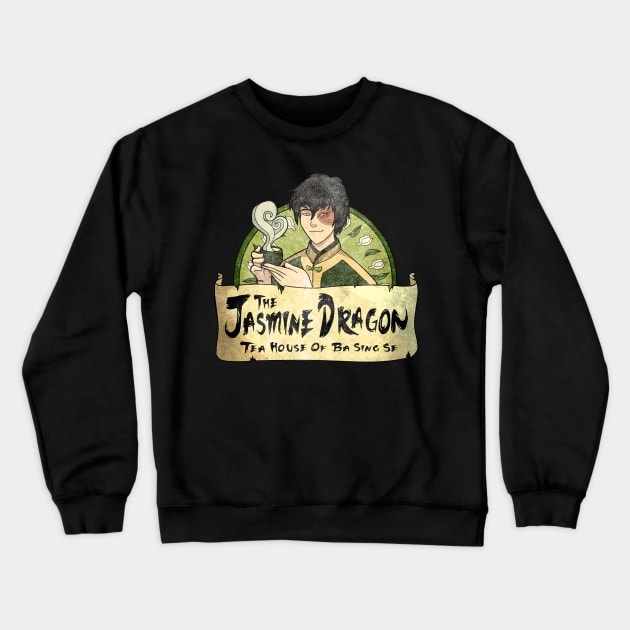 Zuko Uncle iroh the jasmine dragon Crewneck Sweatshirt by sadistenan